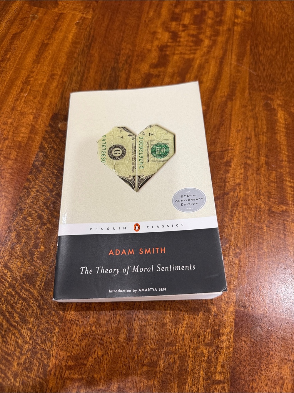250th Anniversary Edition of The Theory of Moral Sentiments by Adam Smith